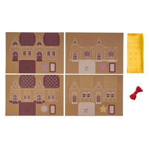 crelando® Kreatívna súprava - adventný kalendár (dom)