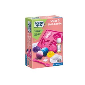 Clementoni Mini súprava na experimentovanie (mydlá a bomby do kúpeľa)
